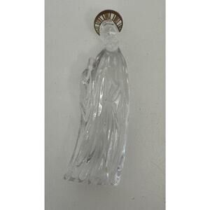 VTG GORHAM Lead Crystal JOSEPH Nativity Figurine Replacement 24K GOLD PLATED